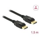   DELOCK kábel DisplayPort male / male összekötő 10K 60Hz 54 Gbps 3m