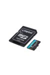 KINGSTON Memóriakártya MicroSDXC 1TB Canvas Go Plus 170R A2 U3 V30 + Adapter