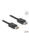 DELOCK kábel DisplayPort male / male összekötő 8K 60Hz 40 Gbps 2m