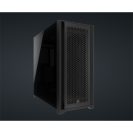   CORSAIR Ház 5000D CORE AIRFLOW, Tápegység nélkül, Edzett Üveg, fekete