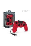 CIRKA NUFORCE PS4/PC/Mac Vezetékes kontroller, Piros