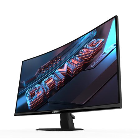 GIGABYTE Ívelt VA LED Monitor 27" GS27QC 2560x1440, 2xHDMI/Displayport