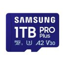   SAMSUNG Memóriakártya, PRO Plus microSDXC kártya 1TB, CLASS 10, UHS-I, U3, V30, A2, + Adapter, R180/W130