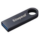   KINGSTON Pendrive 64GB, DT SE9 G3 220MB/s fém USB 3.2 Gen 1 Dark Nickel