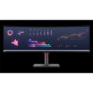   LENOVO Monitor ThinkVision P49w-30, ívelt, 49" 5120x1440 IPS, 32:9, 2000:1, 350cd/m2, 4ms, USB, USB-C, HDMI, DP