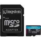   Kingston microSDXC Canvas Go Plus 64GB UHS-I/U3/V30/A2 (SDCG3/64GB)