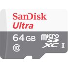SanDisk microSDHC Ultra Light 64GB Class 10 UHS-I SDSQUNR-064G-GN3MN/186537