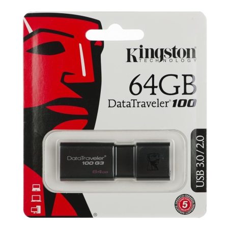 Kingston DataTraveler 100 G3 64GB (DT100G3/64GB)