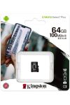 Kingston microSDXC Canvas SeIect Plus 64GB UHS-I/A1/C10 SDCS2/64GBSP